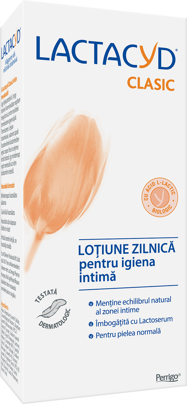 Lotiune pentru igiena intima Lactacyd, 200 ml, Perrigo