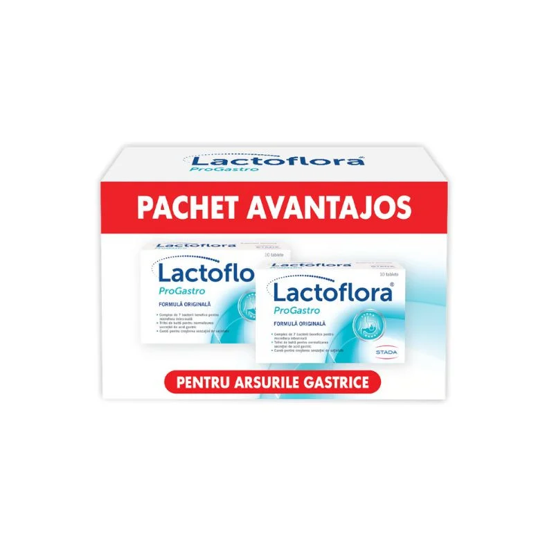 Lactoflora ProGastro, 10+10 tablete, Stada