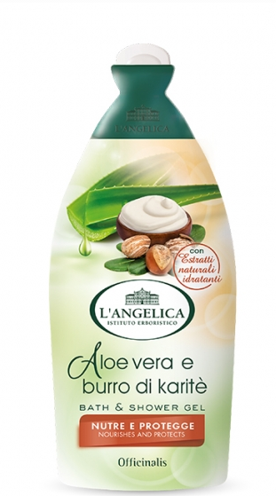 L'Angellica Officinalis Gel dus aloe vera si unt karite 500ml