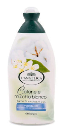 L'Angellica Officinalis Gel dus bumbac si mosc alb 500ml