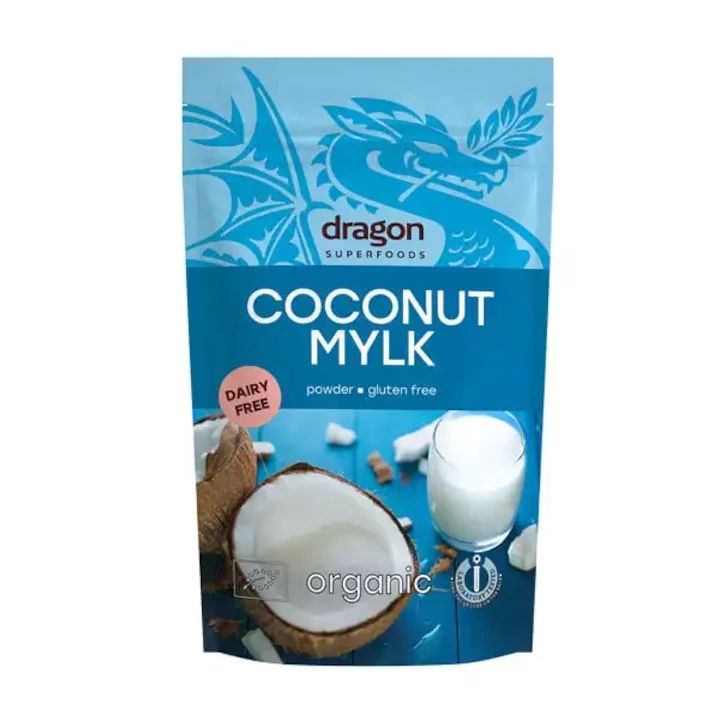 Lapte de cocos pudra bio, 150g, Dragon Superfood
