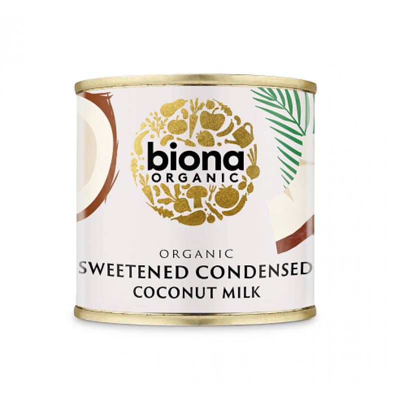 Lapte condensat de cocos Bio, 210g, Biona