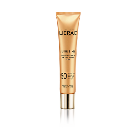 LIERAC Sunissime BB fluid golden protector energizant fata SPF50 x 40 ml