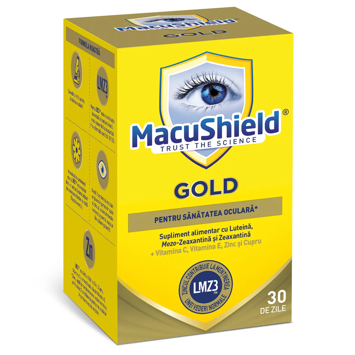 MacuShield GOLD, 90 capsule, MacuVision