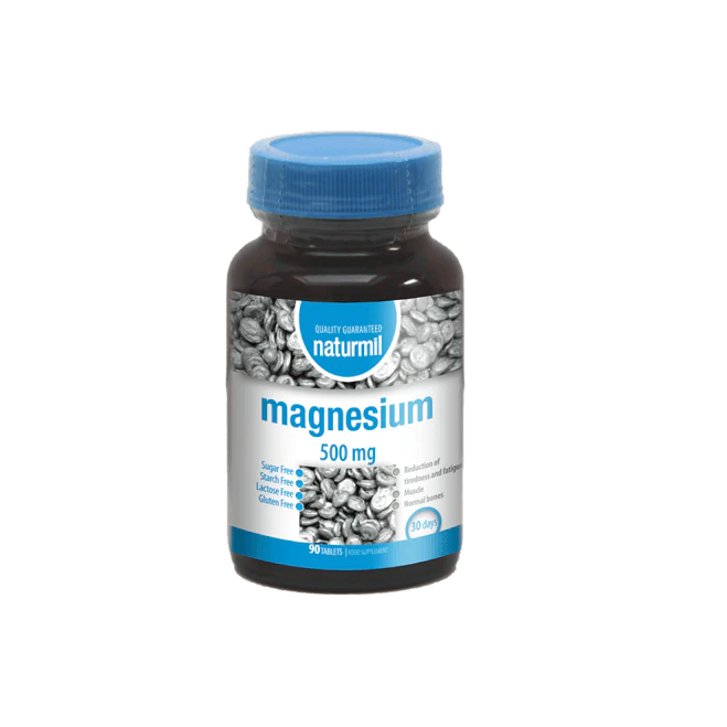 Magnesium 500ml, 90 tablete, Naturmil