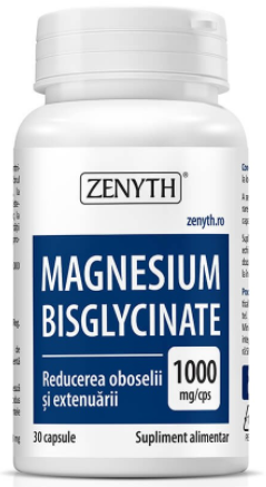 Magnesium Bisglycinate 30cps (Zenyth)