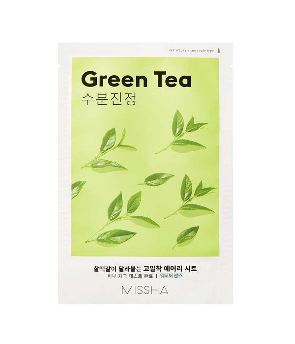 Masca ten uscat cu extract de Ceai Verde 19g (Missha)