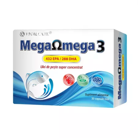 Mega Omega 3, 30 capsule, Cosmopharm