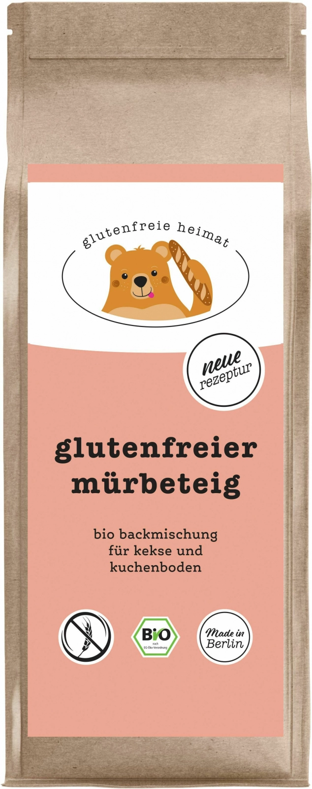 Mix bio fara gluten pentru fursecuri, 250g, Glutenfreie Heimat