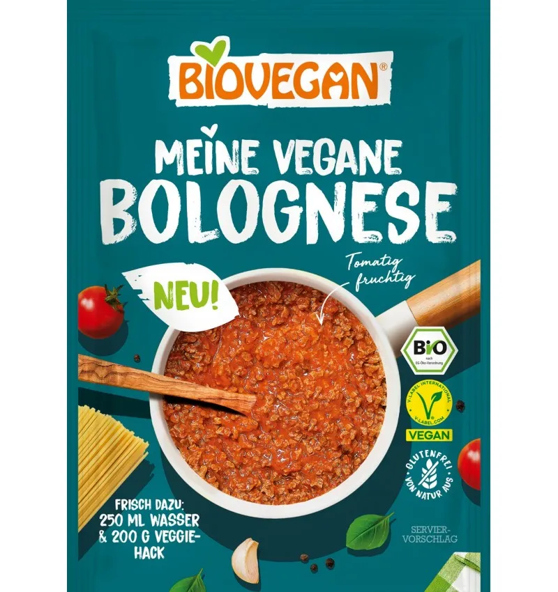 Mix eco pentru sos bolognese, 28g, Biovegan