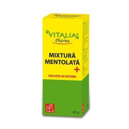 Mixtura mentolata + Anestezina, 40g, Vitalia