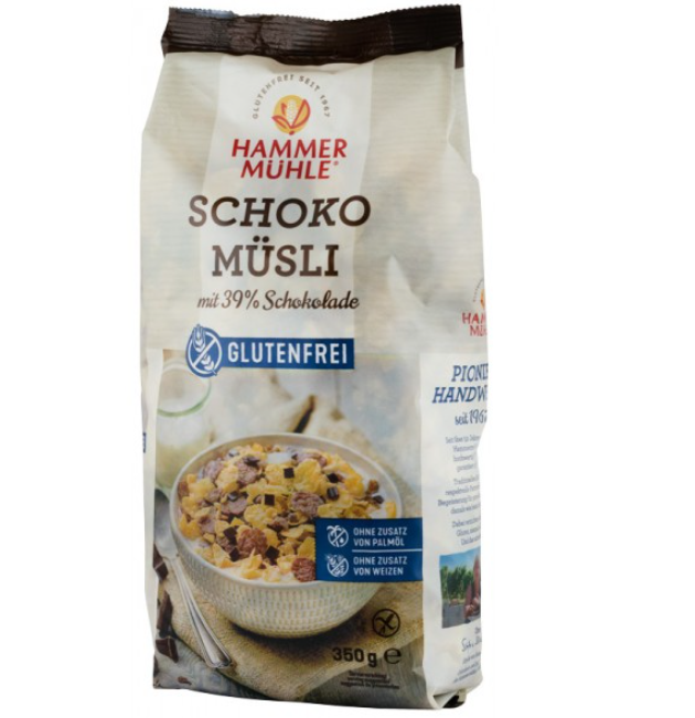 Musli cu ciocolata FG 350g (Hammer Muhle)