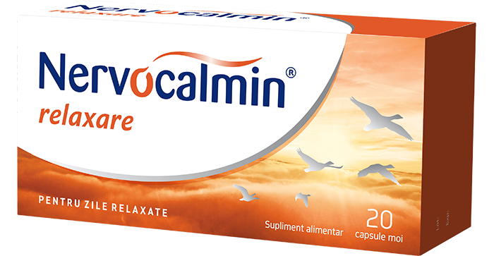 Nervocalmin Relaxare, 20 capsule moi, Biofarm