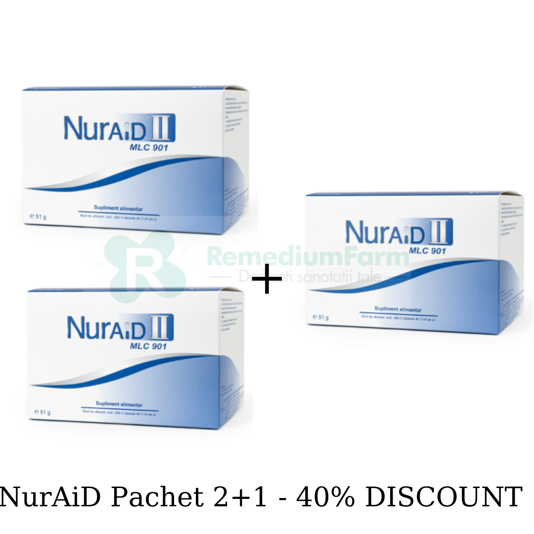 NurAID 2 MLC 901, 180cps, 2+1-40%discount,  Beacons Pharmaceuticals