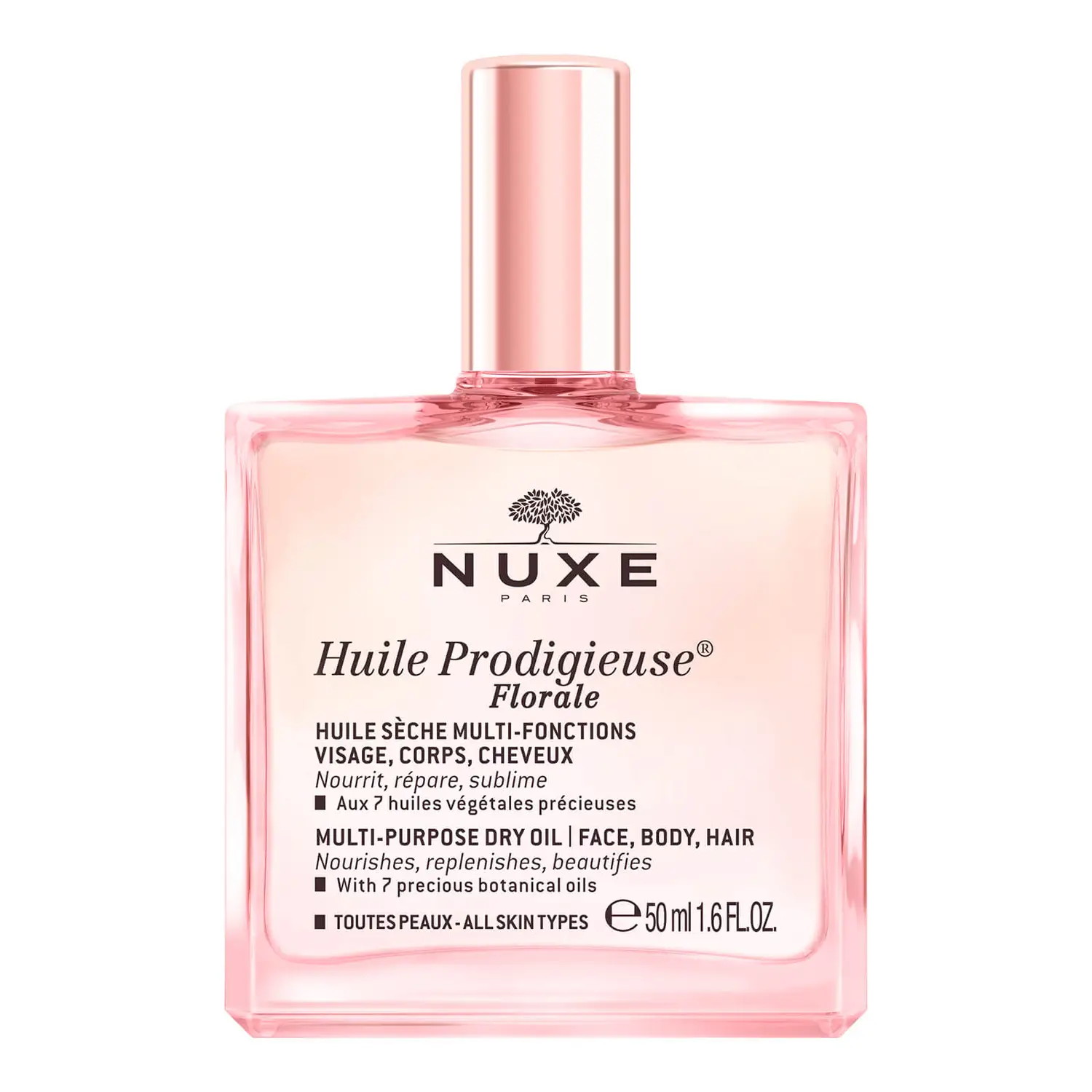 Ulei multifunctional pentru fata, corp si par Huile Prodigieuse Florale, 50ml, NUXE