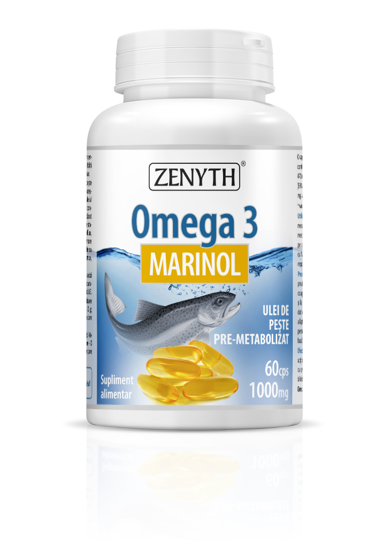 Omega 3 Marinol 1000 mg, 60 capsule, Zenyth