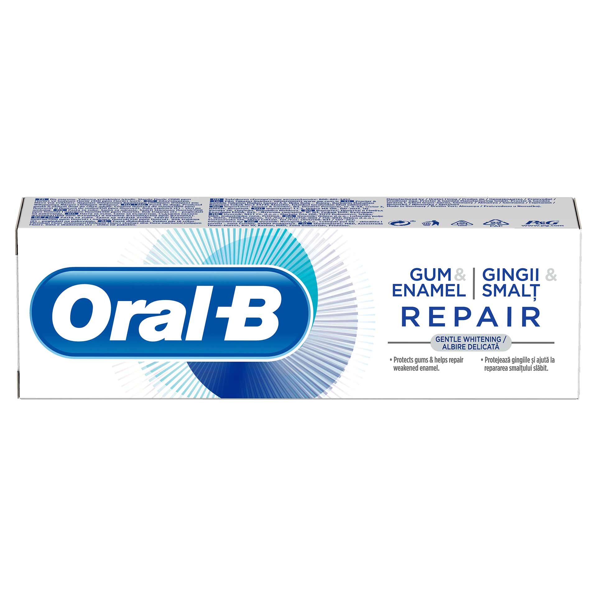 Pasta de dinti Repair albire delicata, 75ml, Oral B