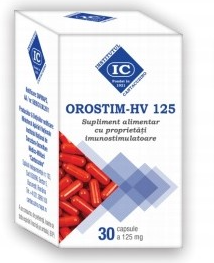 Orostim-HV 125mg, 30 capsule, Cantacuzino