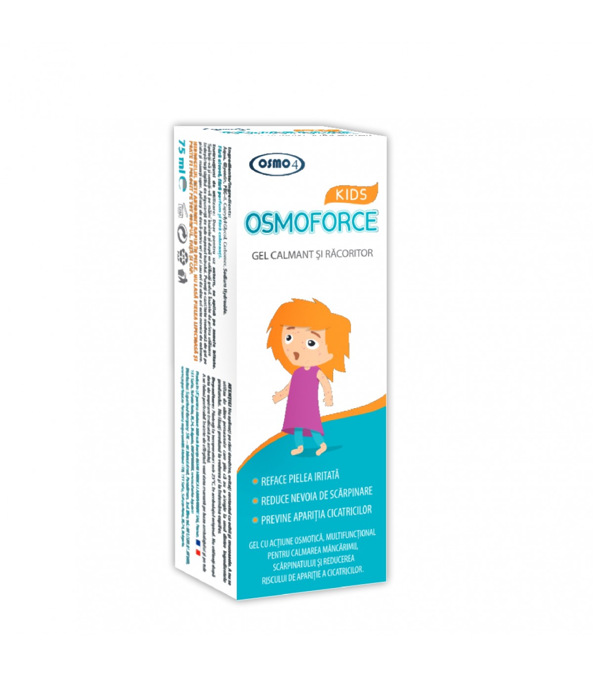 Osmoforce Kids gel calmant,racoritor x75ml