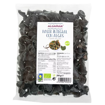 Paste integrale eco cu alge marine Flowers of the Sea, 250g, Algamar