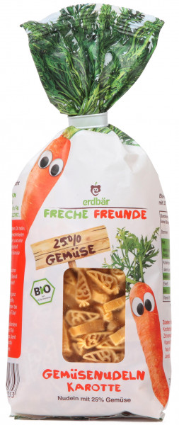Paste pentru copii cu morcov eco, 300g, Erdbar
