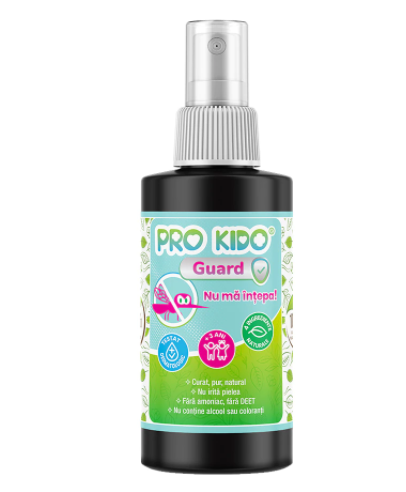 Spray repelent tantari copii 3ani+ Pro Kido Guard, 100 ml, Pharmaexcell