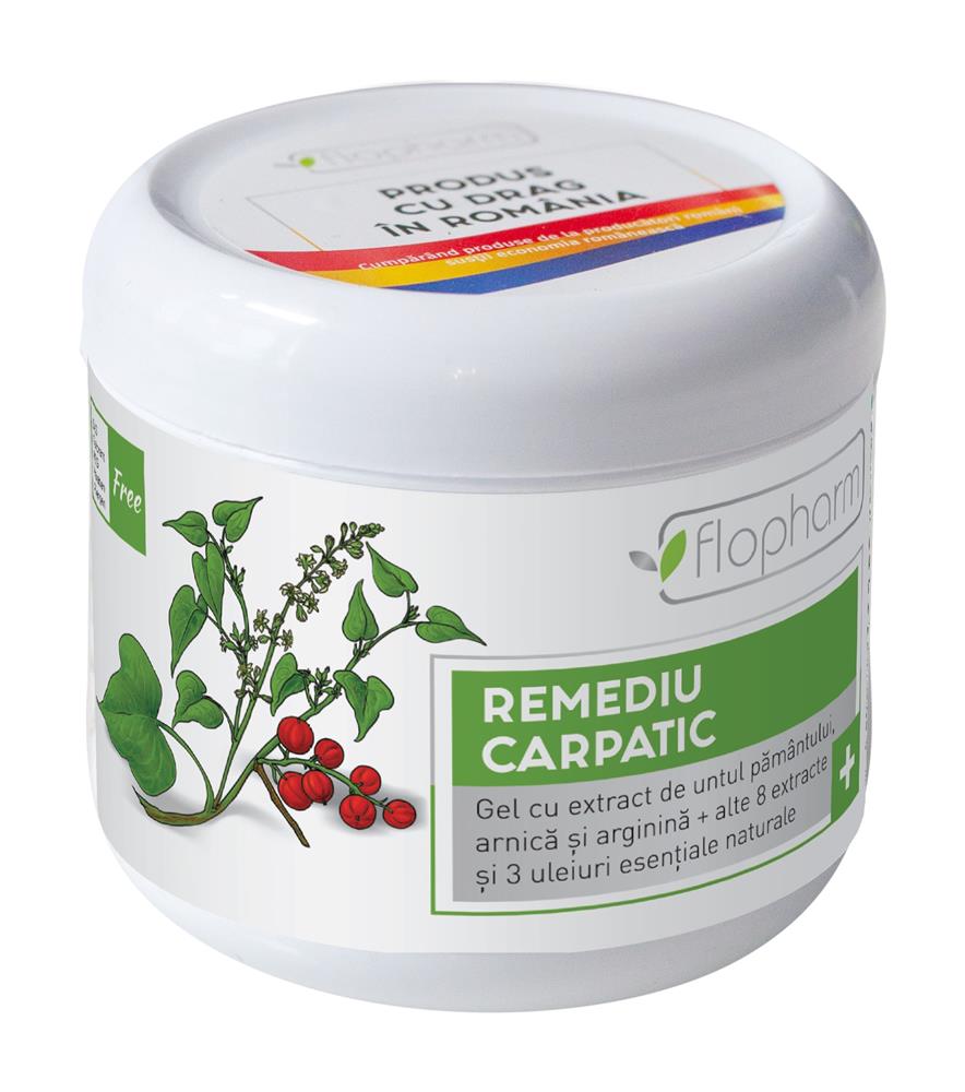 Gel Remediu Carpatic, 250ml, Flopharm