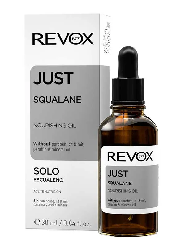 Just Squalane nourishing oil,  30ml, REVOX