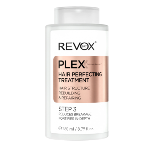 Tratament pentru par Plex Hair Perfecting, Step 3, 260 ml, Revox