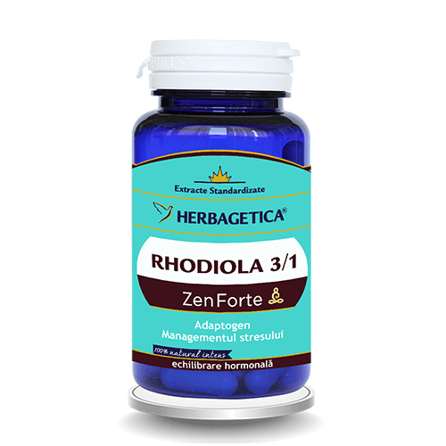 Rhodiola Zen forte x 60cps(Herbagetica)