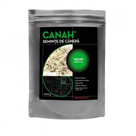 Seminte decorticate de canepa, 1kg, Canah