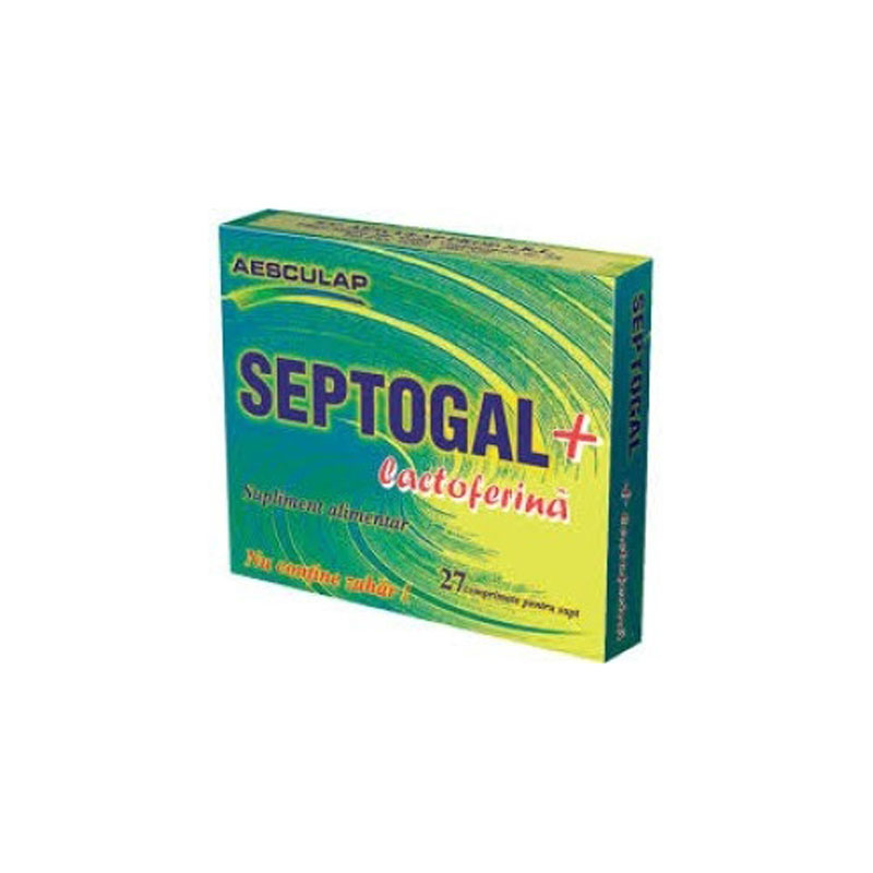 Septogal + lactoferina x 27cp