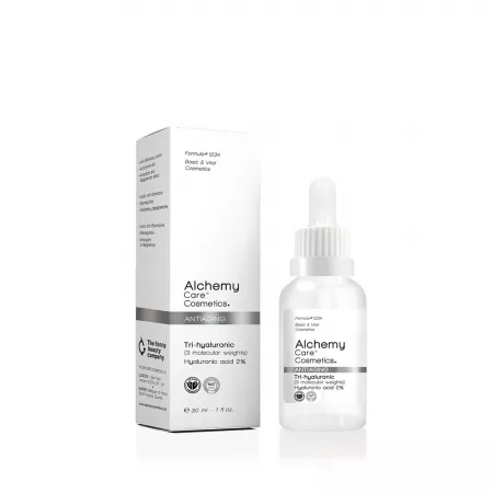 Ser concentrat Tri-Hyaluronic 2%, 30ml, Alchemy