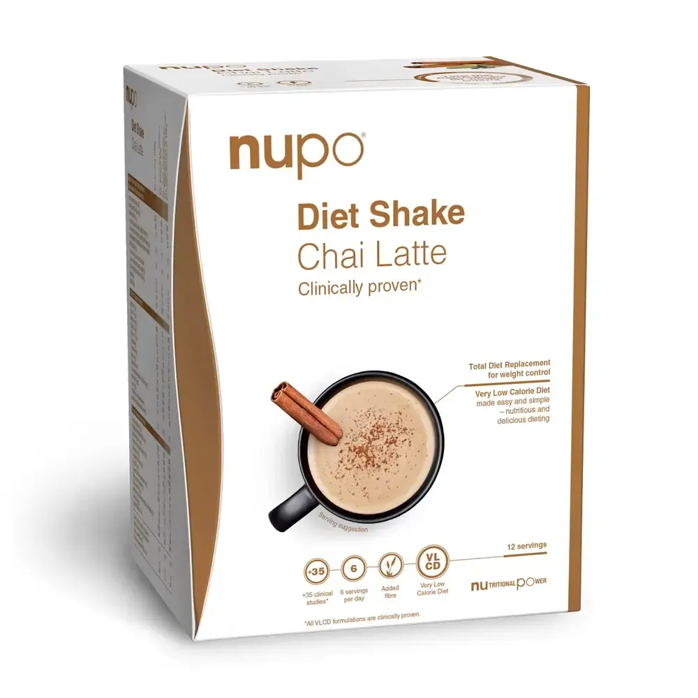 Shake dieta Chai latte, 12 plicuri, Nupo