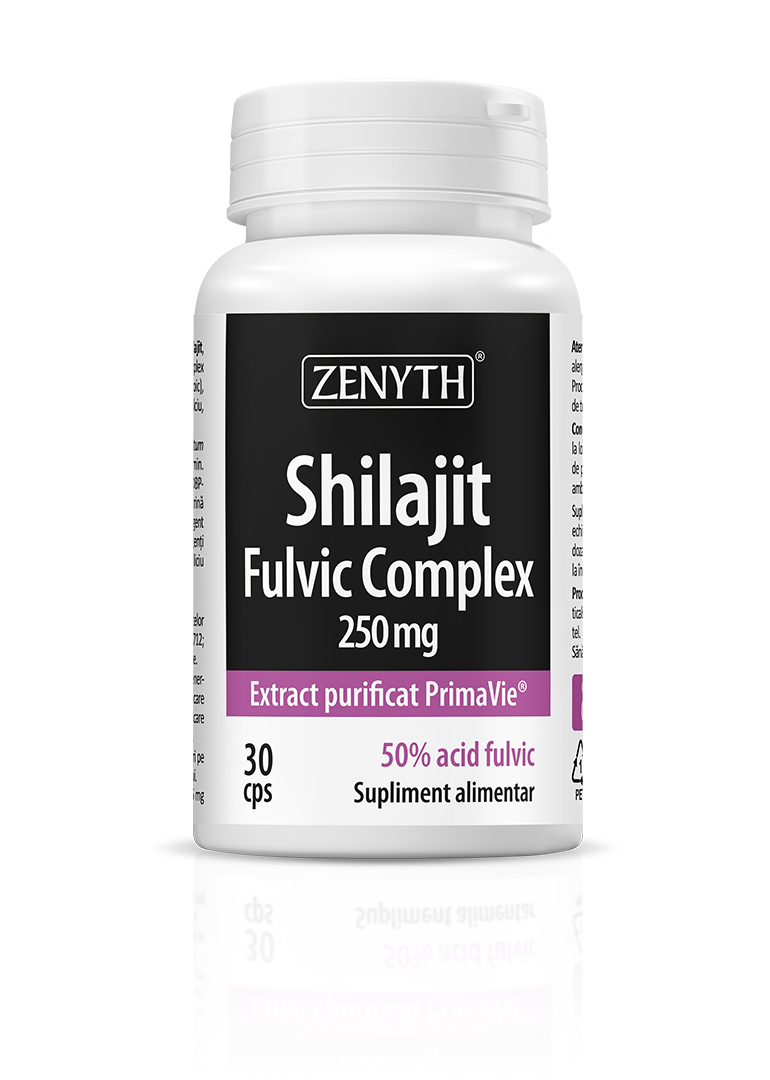 Shilajit Fulvic Complex 250mg, 30 capsule, Zenyth