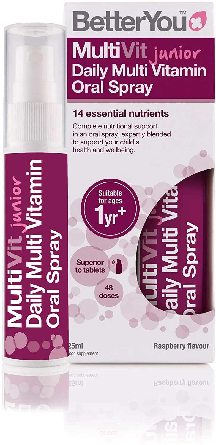 Spray oral multivitamine Junior, 25 ml, BetterYou