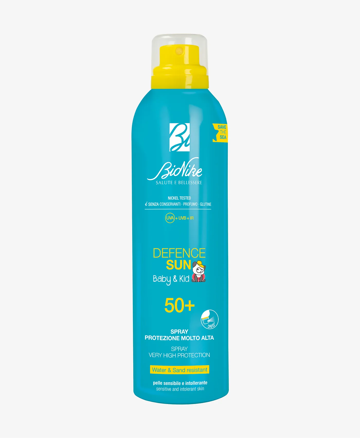 Spray protectie solara Defence Sun Baby&Kid, SPF50+, 200 ml, BioNike