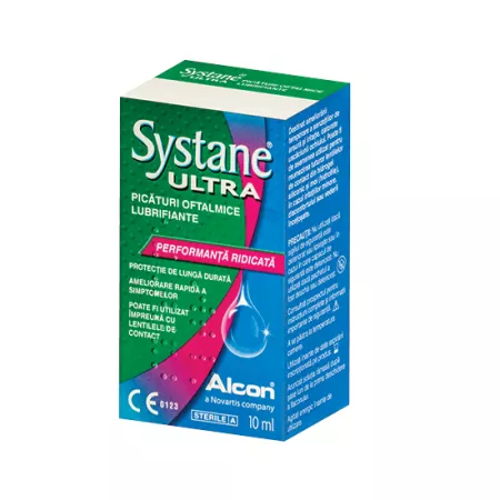 Picaturi oftalmice lubrifiante Systane Ultra, 10ml, Alcon
