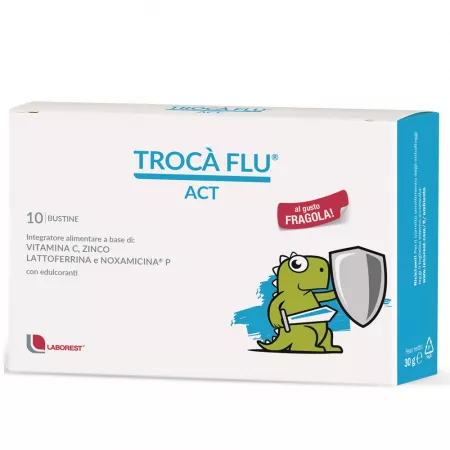 Troca Flu Act, 10 plicuri, Laborest