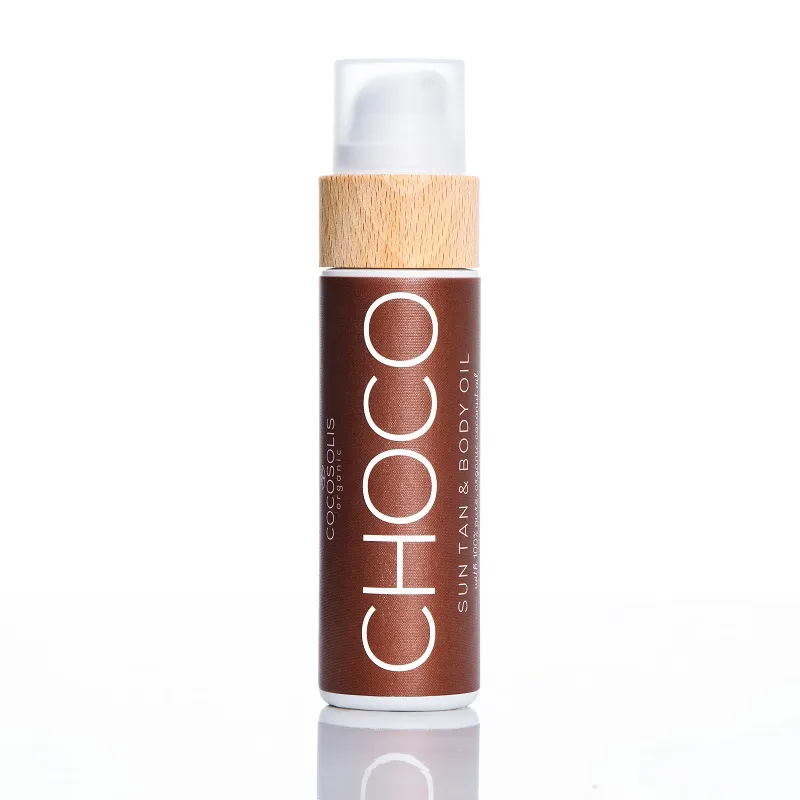 Ulei de corp bronzant Choco, 200ml, Cocosolis