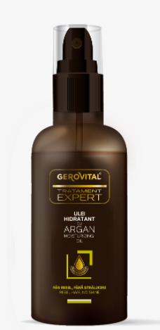 Ulei Hidratant cu argan, 100ml, Gerovital Tratament Expert