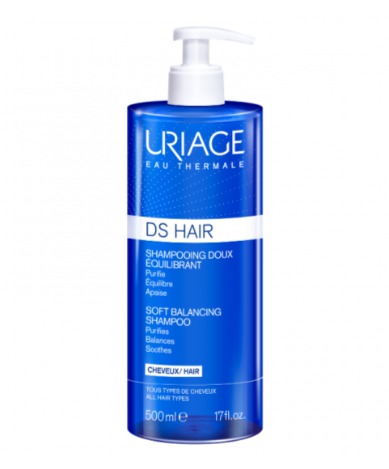 Sampon reechilibrant D.S. Hair, 500 ml, Uriage