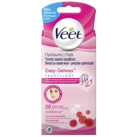 VEET Benzi depilatoare de ceara rece 20b