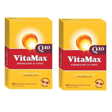 Vitamax Q10, 30 + 30 capsule, pachet, Perrigo 