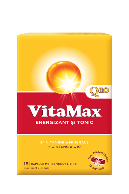 Vitamax Q10, 15capsule moi, Perrigo