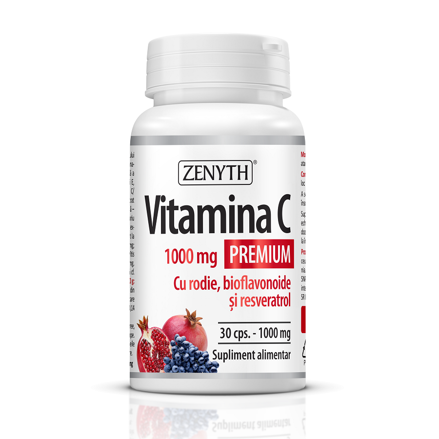 Vitamina C 1000mg Premium Rodie X 30cps (Zenyth)