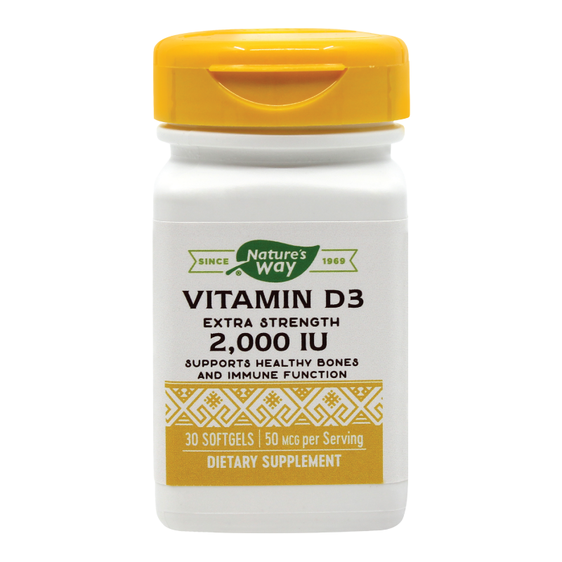 Vitamin D3 2000UI x 30cps.moi (Secom)
