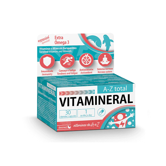 Vitamineral A-Z Total, 30 capsule, Dietmed