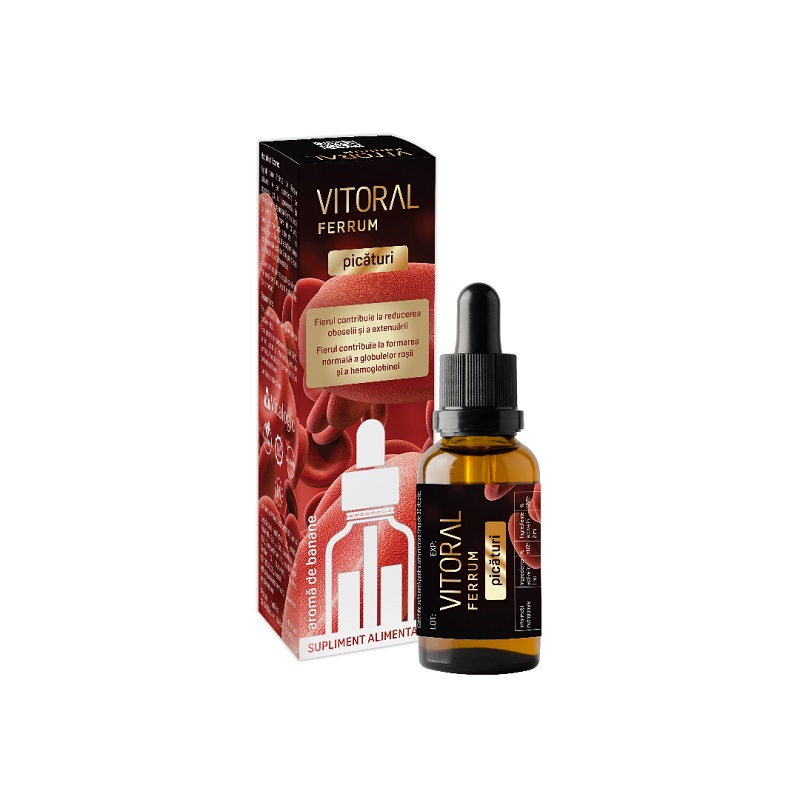 Vitoral Ferrum picaturi x 30ml