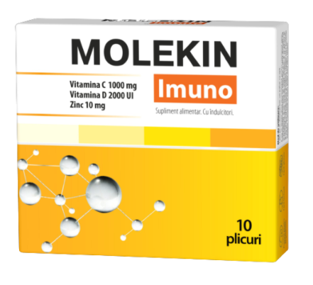 Zdrovit Molekin Imuno Vit C 1000mg +Vit D 2000UI + Zinc 10mg 10 pl